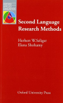 Second Language Research Methods vignette