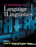 An Introduction to Language and Linguistics vignette