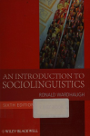 An Introduction To Sociolinguistics vignette
